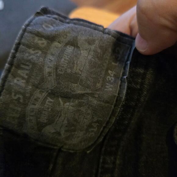 Levi’s 514 Straight Black Jeans Men’s 34x32 - Picture 3 of 9